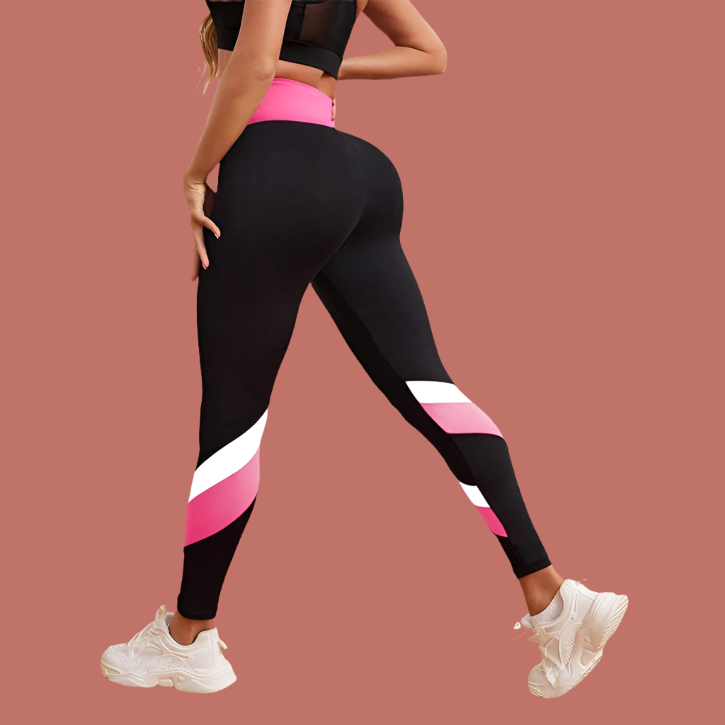 Fashionable Color-blocked Leggings